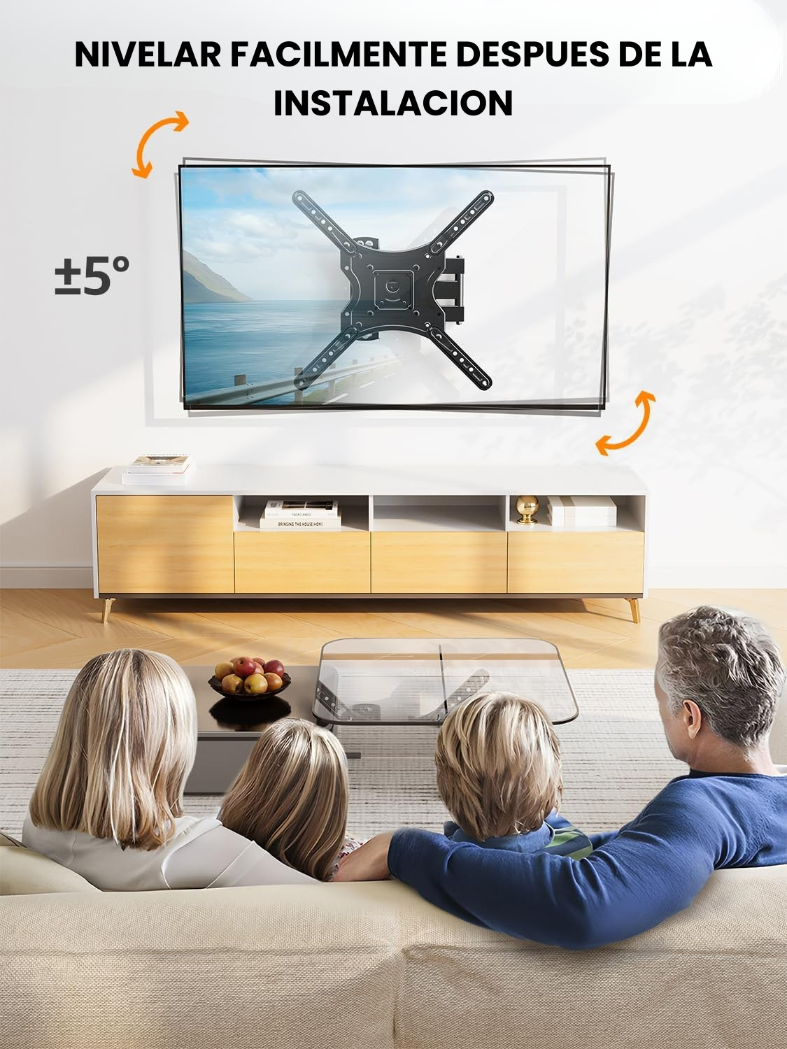 FlatSure™. Base Soporte Para Tv De 14" Hasta 55"