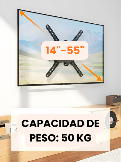 FlatSure™. Base Soporte Para Tv De 14" Hasta 55"