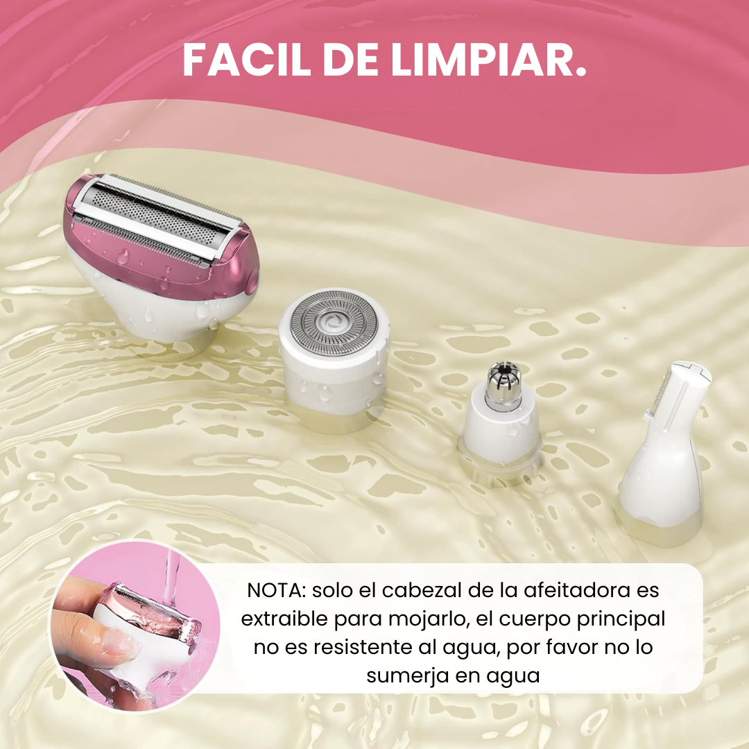 Depiladora 4 en 1