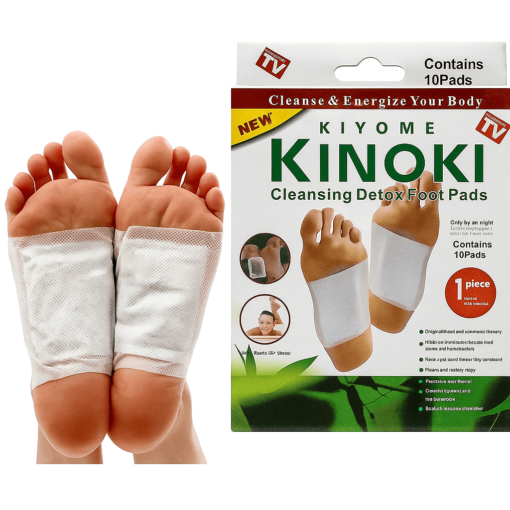 2 Cajas Parches Kinoki Detox Para Pies